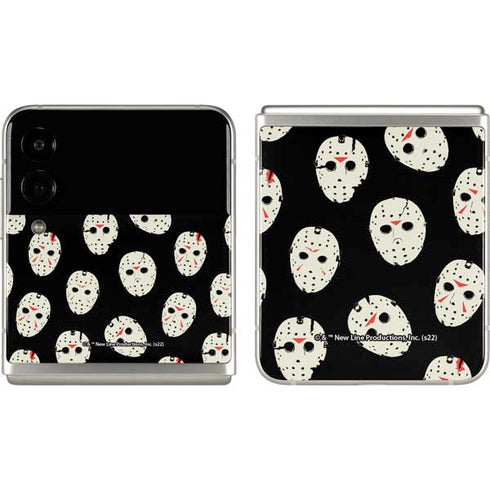 Warner Bros Friday the 13th Jason Voorhees Pattern Galaxy Z Flip3 5G Skin